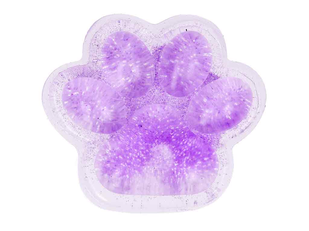 Schönes Schenken Glitzer Quetsch-Pfötchen - Wählen Sie Ihre Farbe