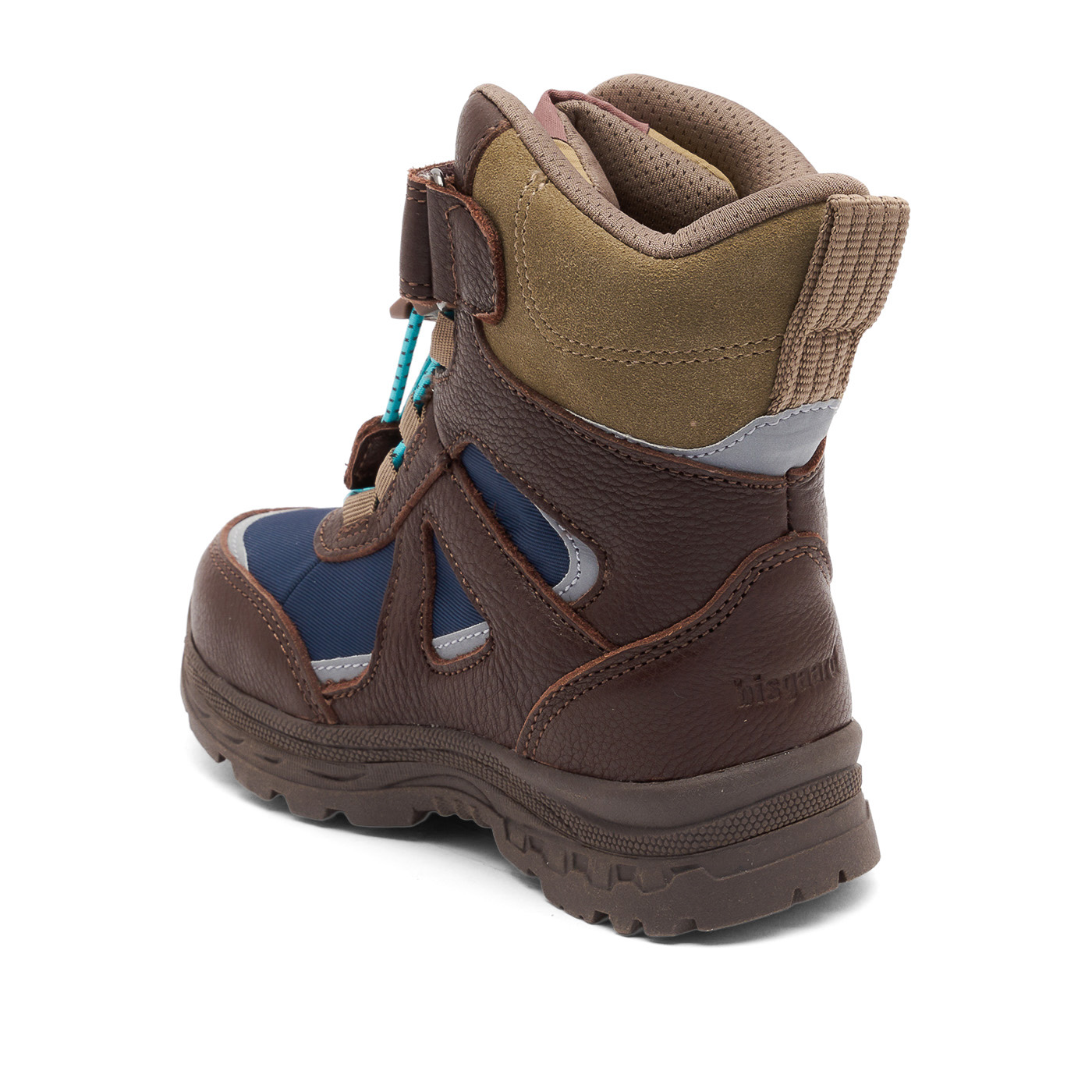 Bisgaard BRUCE TEX Winterstiefel mit Klett - Dark Brown/Dunkelbraun