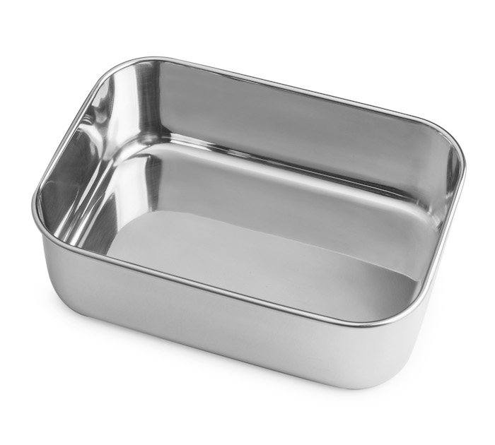 Brotzeit EINERLEI Dichte Brotdose Jausenbox aus Edelstahl mit Silikon Deckel in Türkis Brotzeit EINERLEI Dichte Brotdose Jausenbox aus Edelstahl mit Silikon Deckel in Türkis