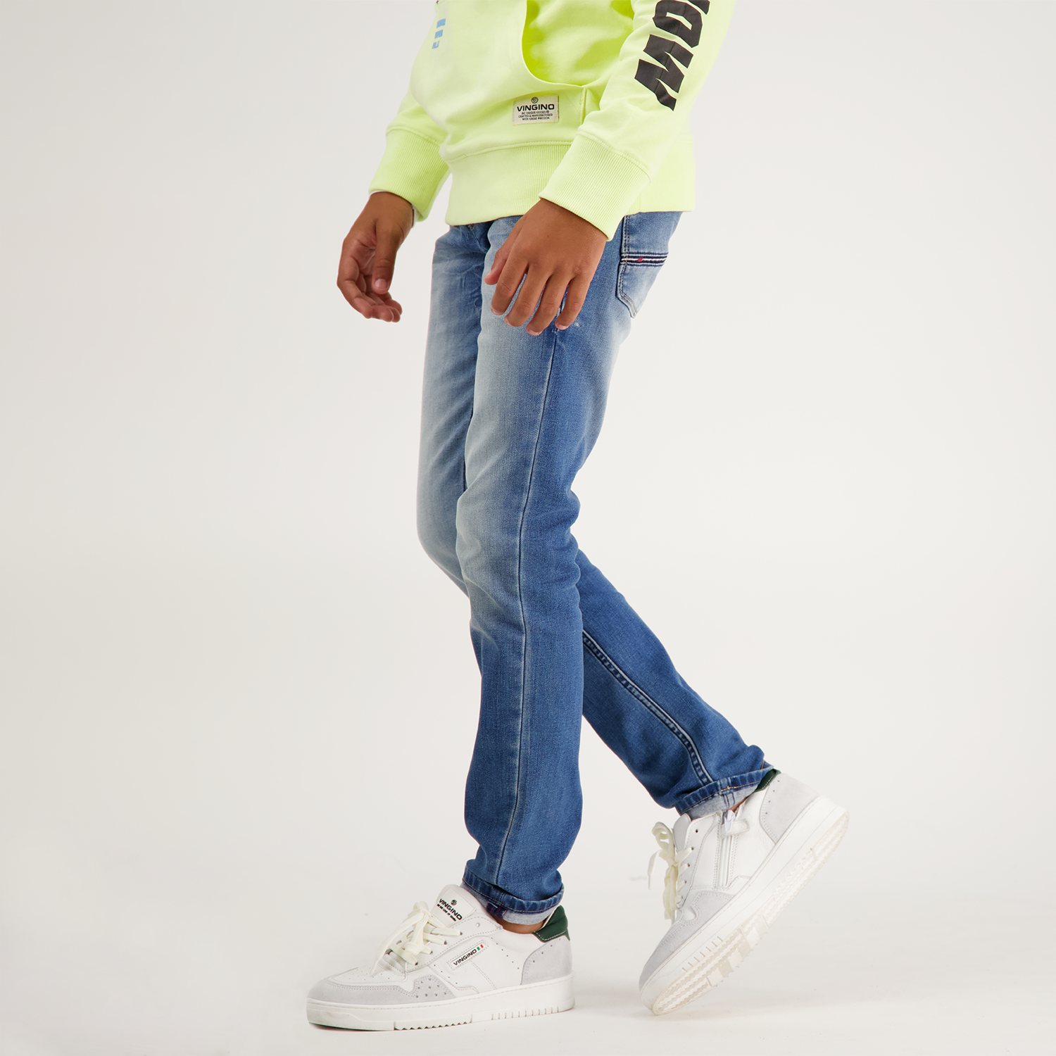 Vingino Jeans DAVIDE - Slim Fit in Blue Vintage