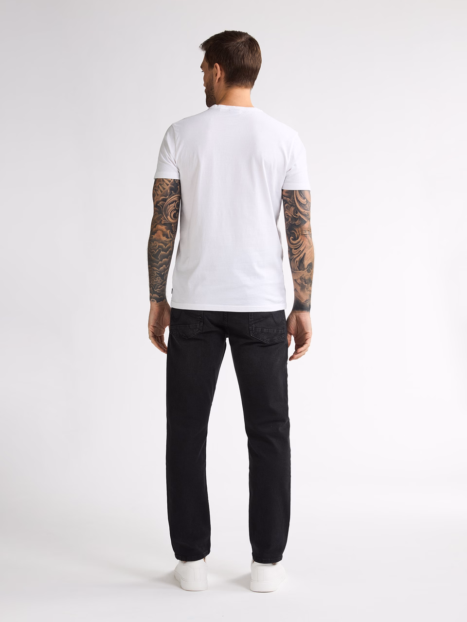 Petrol Industries Jeans STARLING Straight Leg in Black Stone Schwarz