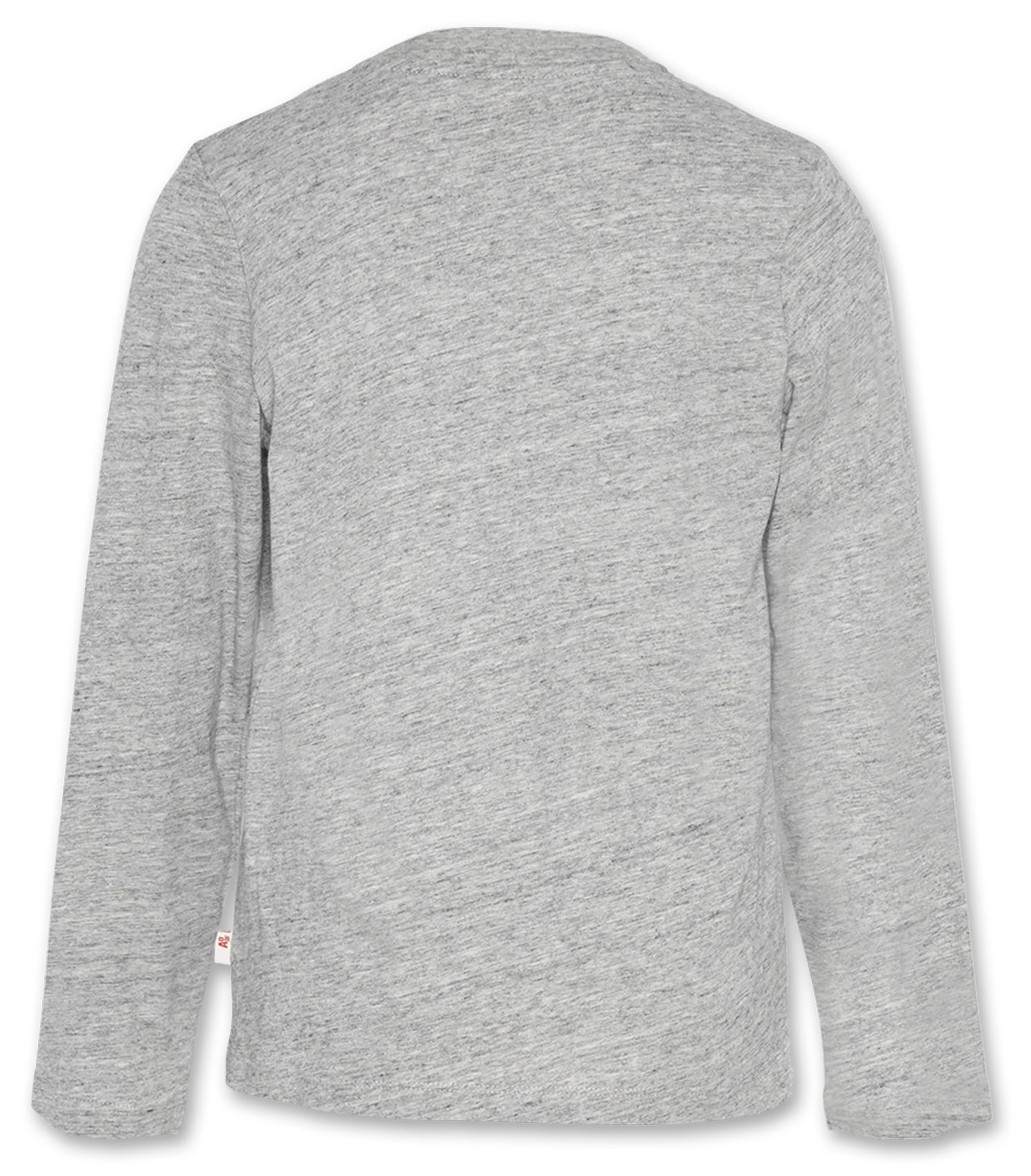 AO 76 Langarmshirt MAT in Grau - Lama - SALE