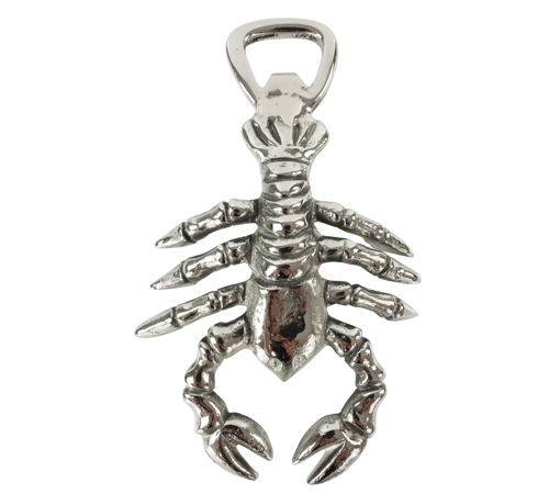 Hoff Interieur Flaschenöffner in Silber - Lobster - Hummer
