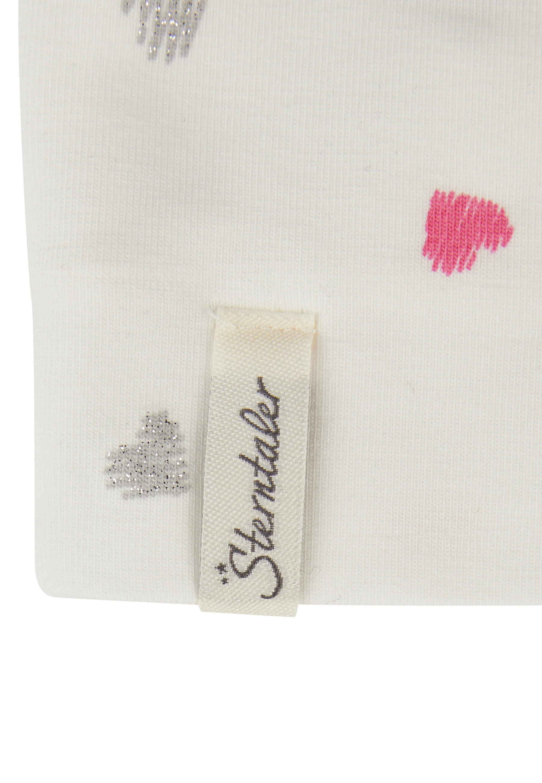 Sterntaler Jersey Stirnband mit Glitzer-Herzen Sterntaler Jersey Stirnband mit Glitzer-Herzen