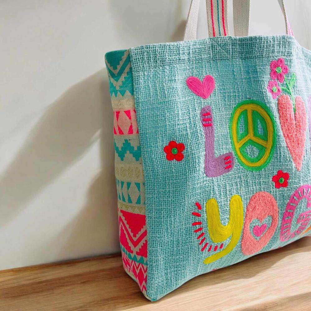Noi Shoppertasche SLUB - LOVE YOGA Noi Shoppertasche SLUB - LOVE YOGA