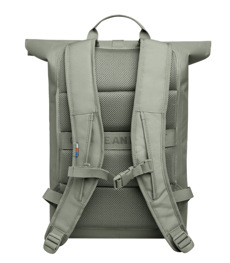 GOT BAG ROLLTOP LITE 2.0 BASS GREEN - Nachhaltiger Rucksack Pistazie Grün GOT BAG ROLLTOP LITE 2.0 BASS GREEN - Nachhaltiger Rucksack Pistazie Grün
