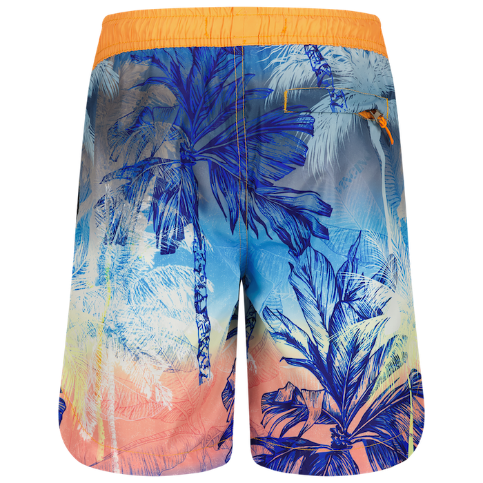 SS24KBN77504_Xivo_Dark-Blue_BACK Vingino Xivo Badehose Multifarbe Palmen