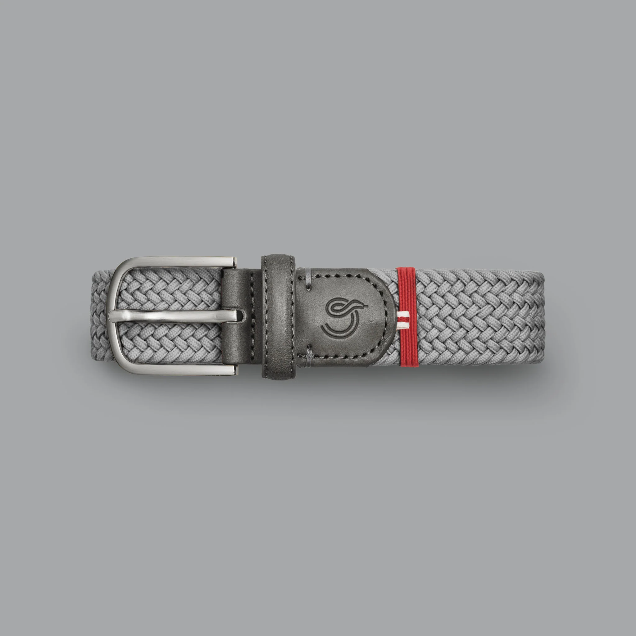 FORTE_DEI_MARMI_2_V2copy_2048x2048 La Boucle FORTE DEL MARMI Herren Stretch Gürtel Mono Glacier Grey Grau