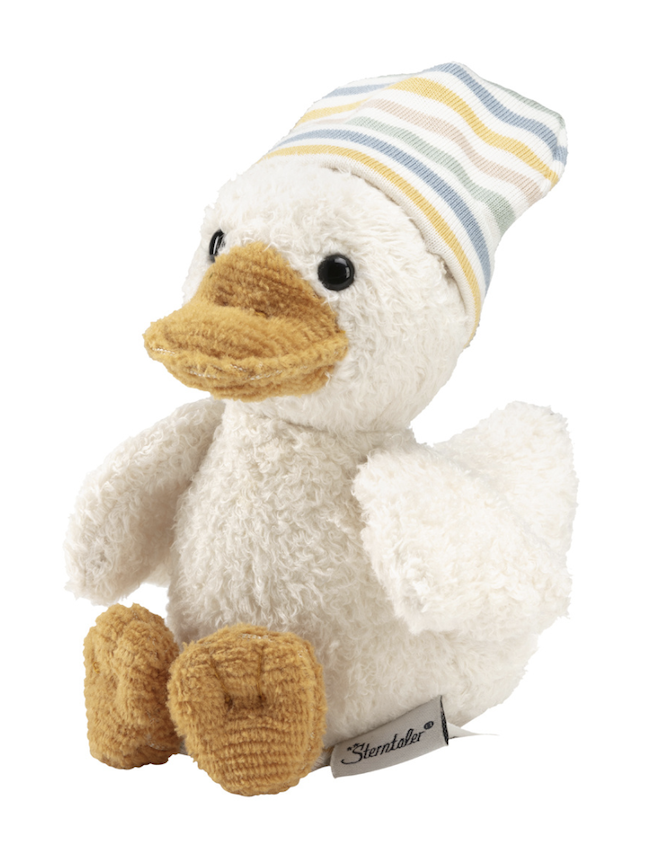 Sterntaler Kuscheltier Mini Ente Edda in cremeweiß 
