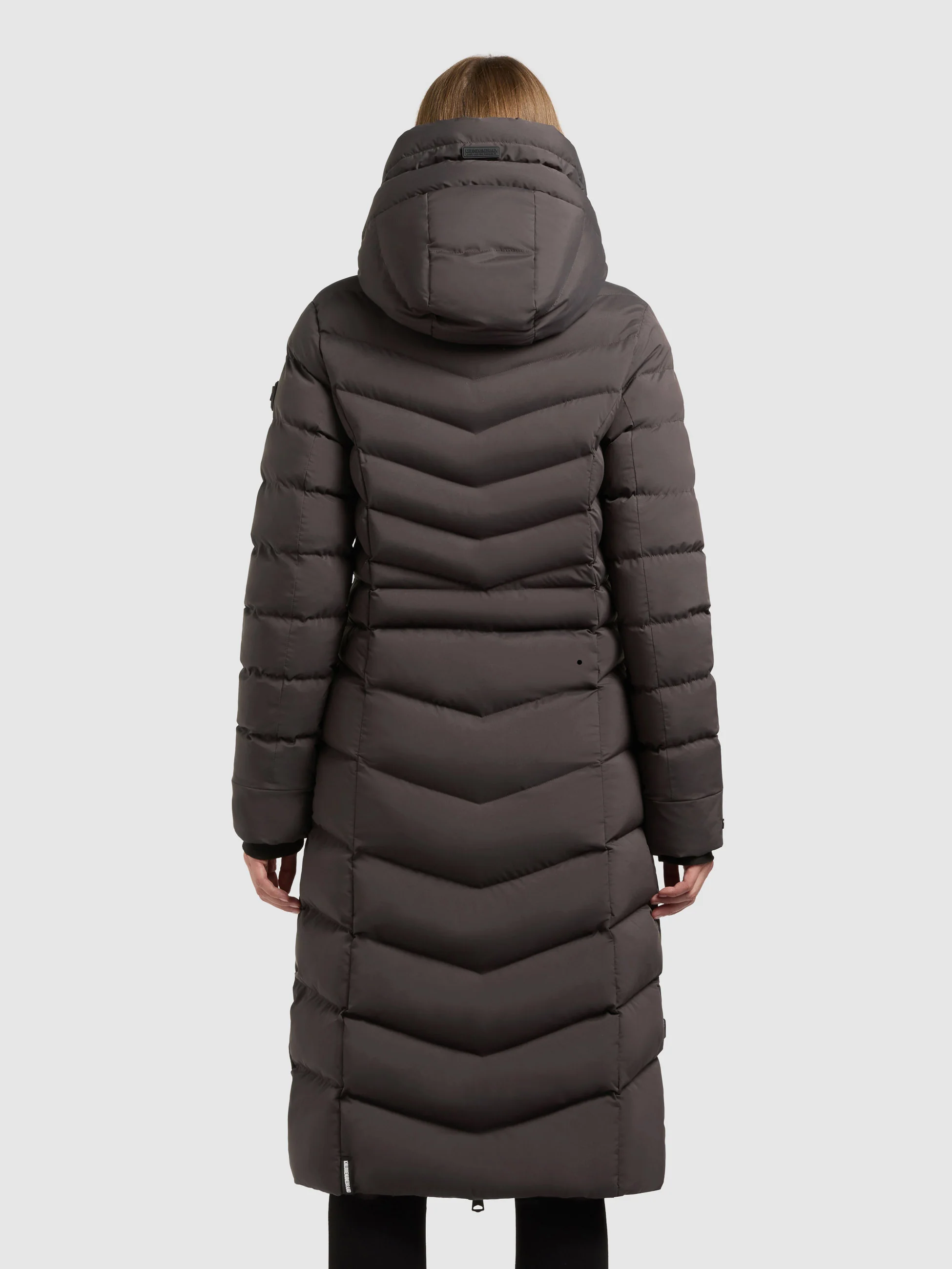 Khujo langer Steppmantel INGRAM5 in Graphite Grey - Grau