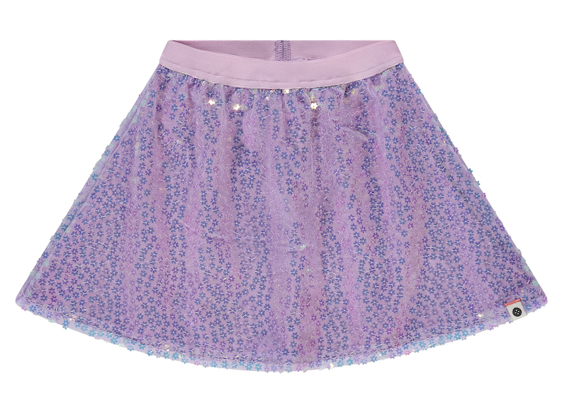 Babyface Stains & Stories Sequin skirt - Pailletten Rock in Rosa Flieder