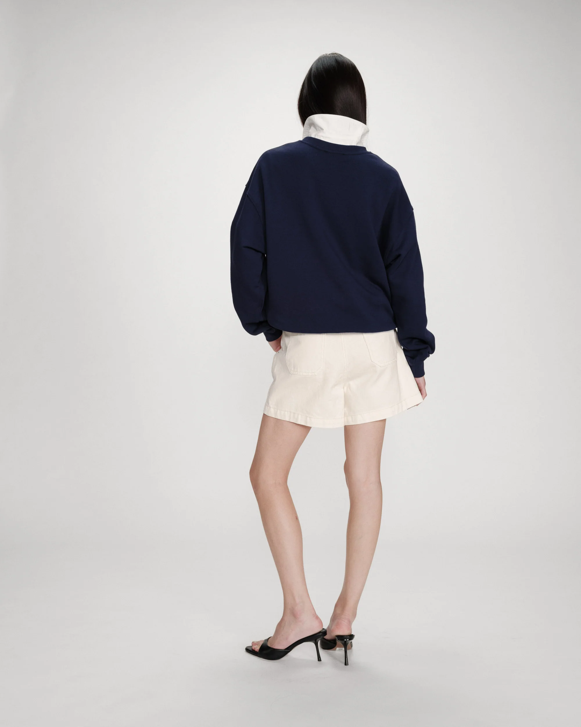 Grace & Mila Valino Sweatshirt in Marineblau - Amore Mio
