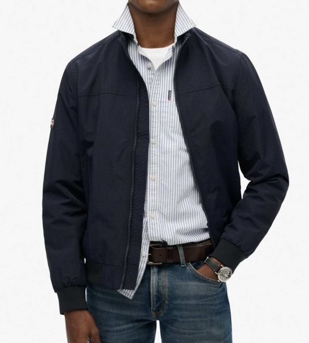 Superdry Herren Harrington-Jacke in Navy Superdry Herren Harrington-Jacke in Navy
