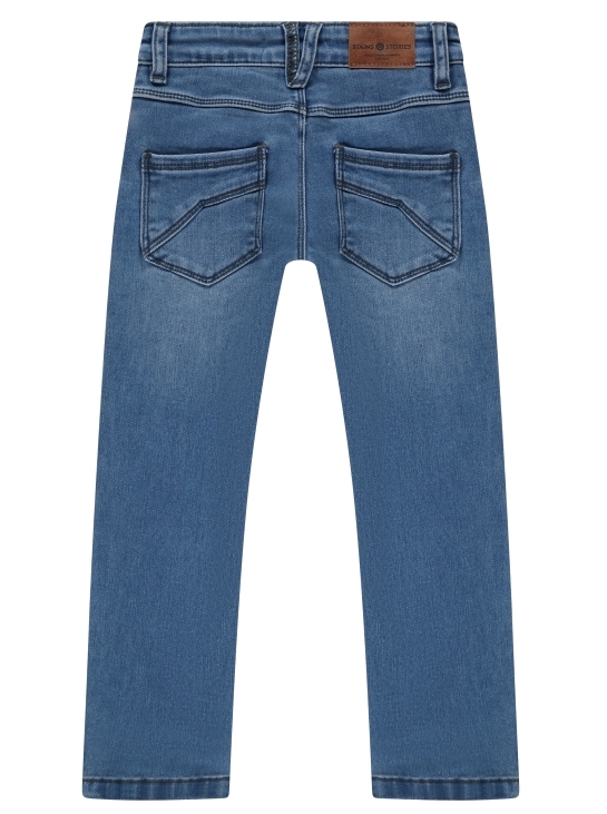 Babyface Stains & Stories Jungs Jeans in Medium Blau Babyface Stains & Stories Jungs Jeans in Medium Blau