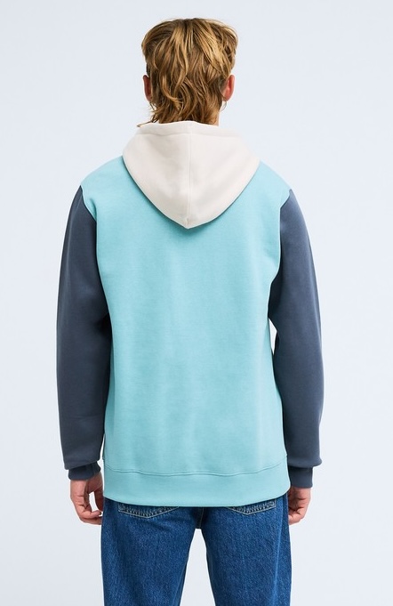 Billabong Arch Block Po Hoodie in Blau & Grün Billabong Arch Block Po Hoodie in Blau & Grün