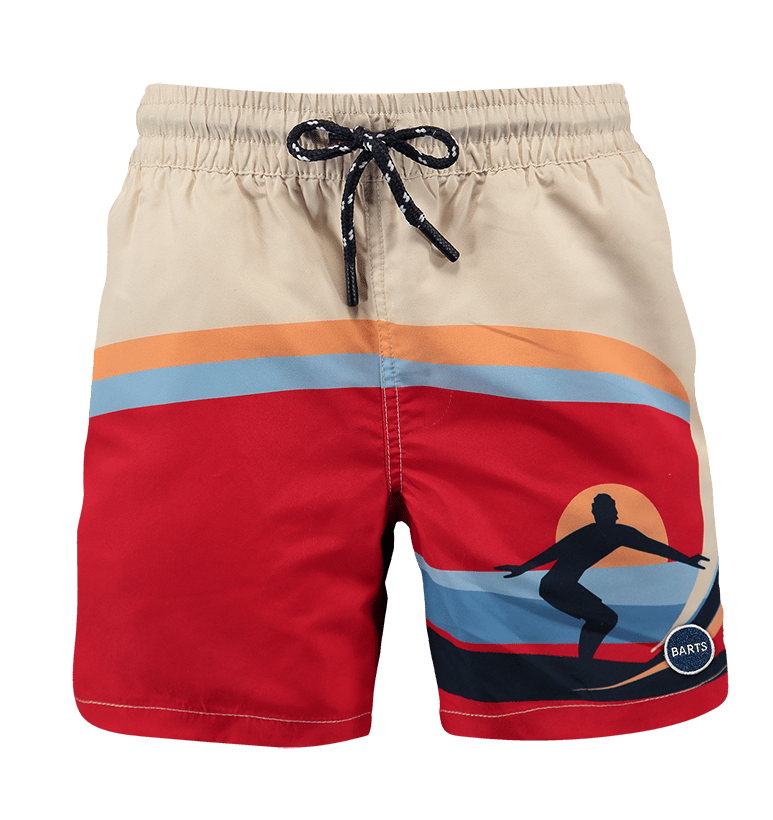 Barts Jungs Badehose in Rot - Surfer - SALE