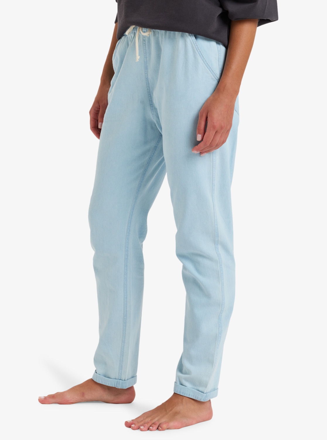 Roxy Slow Well - Helle Jeanshose für Frauen in Light Blue - Hellblau