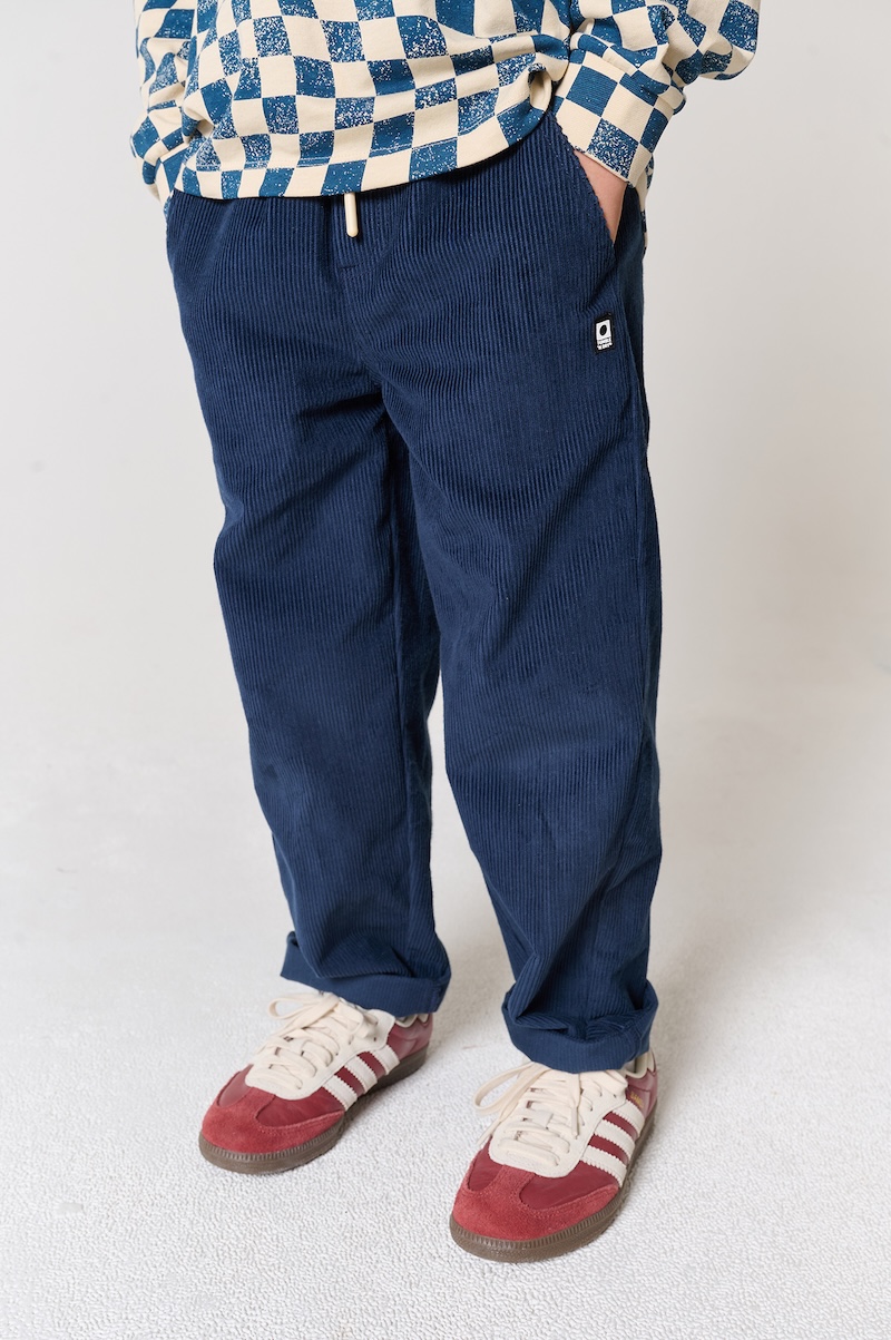 Tumble N Dry Rochester Cordhose mit Zügeband in Marineblau