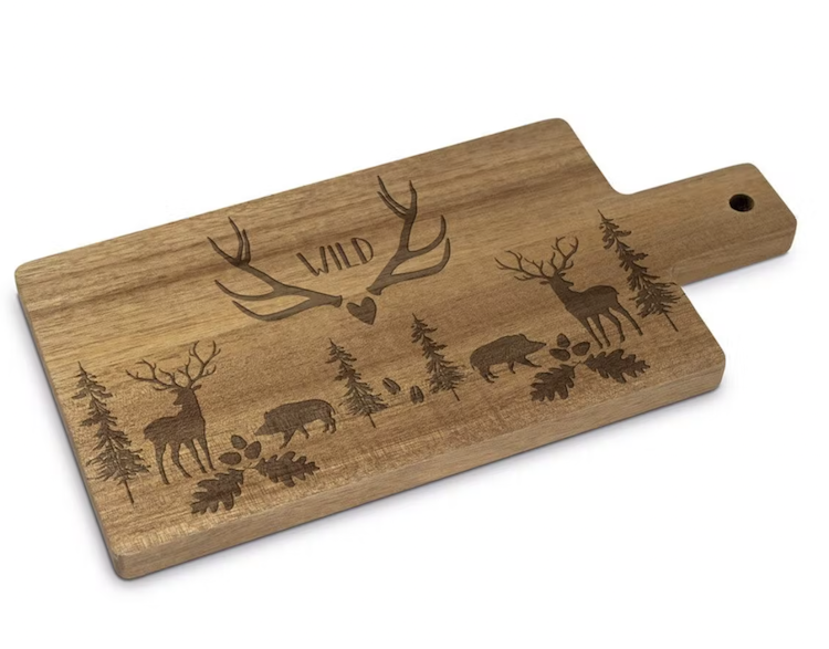 PPD Paperproducts Brotzeit Brett - Holz Schneidebrett - Wild