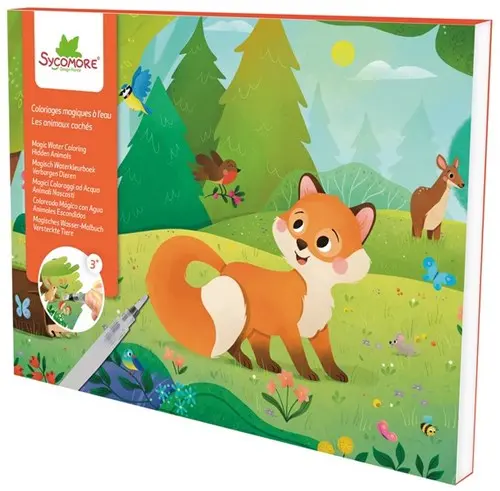Sycomore Magic Water Malbuch Natur – Magisches Wassermalbuch ab 3 Jahren Sycomore Magic Water Malbuch Natur – Magisches Wassermalbuch ab 3 Jahren