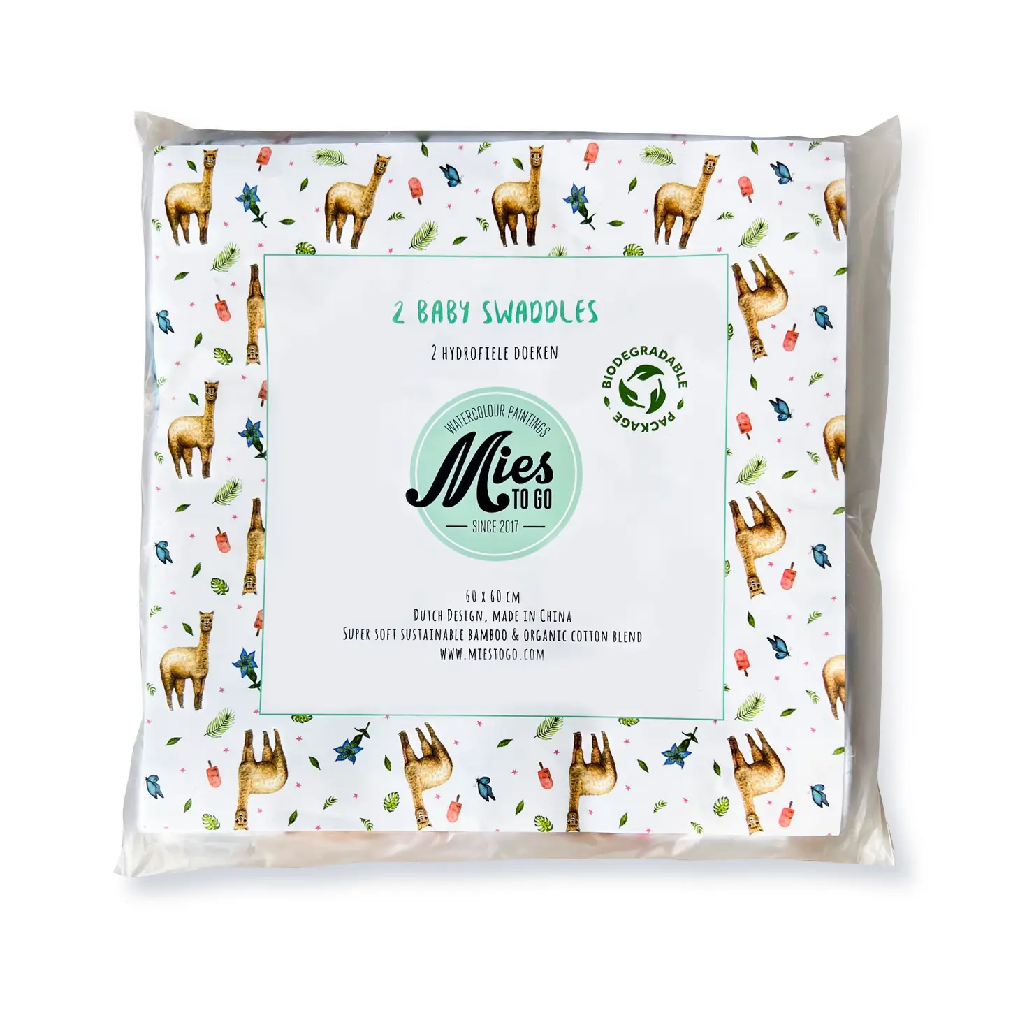 0fff666911acef37617e424090e54ca70470fd523268858848723b4d746a0357-jpeg Mies to go Muslin Swaddle Tuch - Alpaka - 2er-Pack 60x60