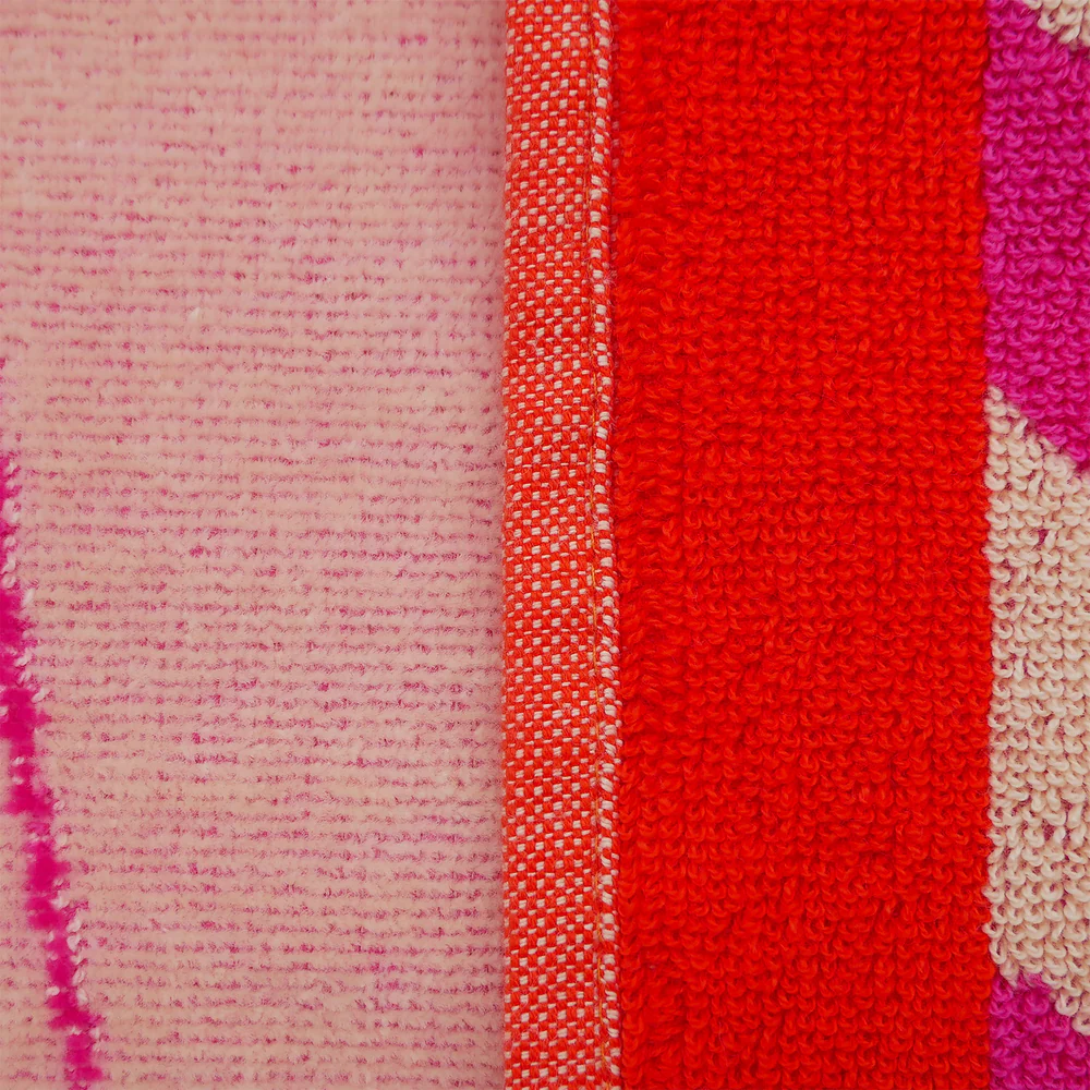 Le comptoir de la plage Jacquard-Velours-Frottee-Strandtuch Chincha - 100x175cm