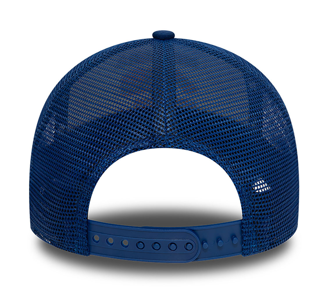 New Era Food A-Frame Trucker Cap in Blau - Burger & Fries - SALE