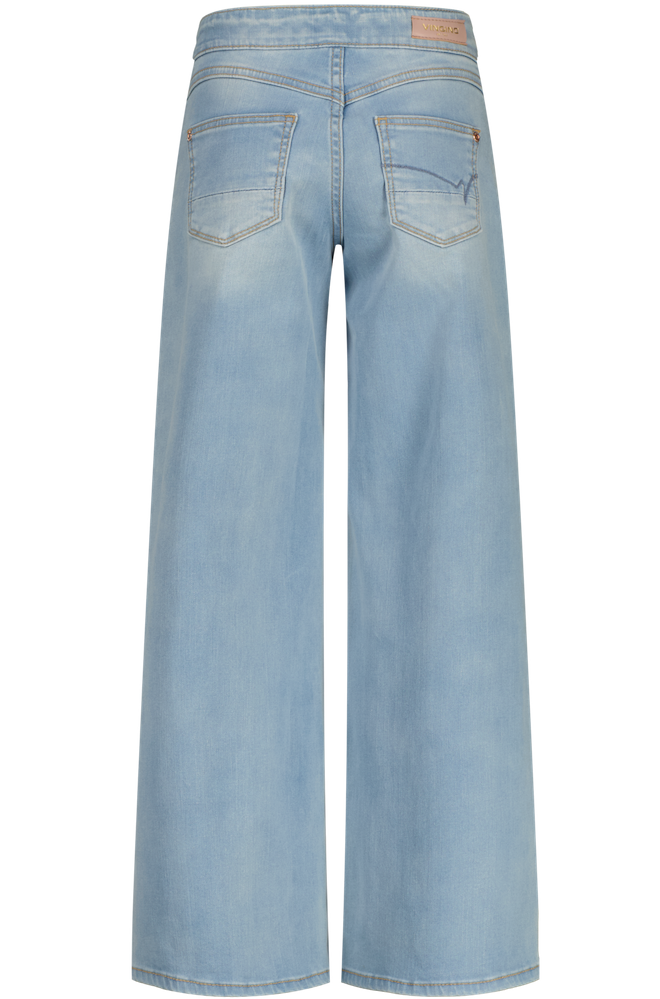 Vingino Jeans Bellini Wide Leg Jegging in Light Vintage Hellblau Denim Vingino Jeans Bellini Wide Leg Jegging in Light Vintage Hellblau Denim