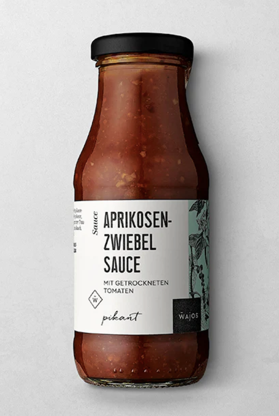 Wajos Aprikosen-Zwiebel Sauce - 245ml Wajos Aprikosen-Zwiebel Sauce - 245ml