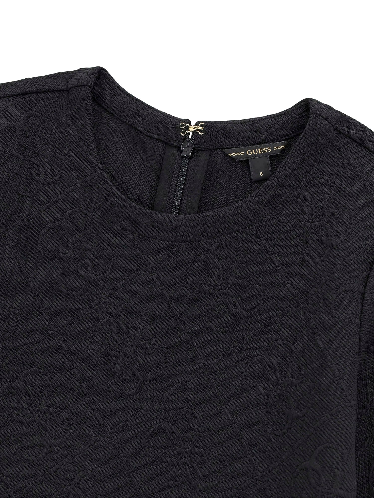 Guess Jacquard Kleid in Schwarz Guess Jacquard Kleid in Schwarz