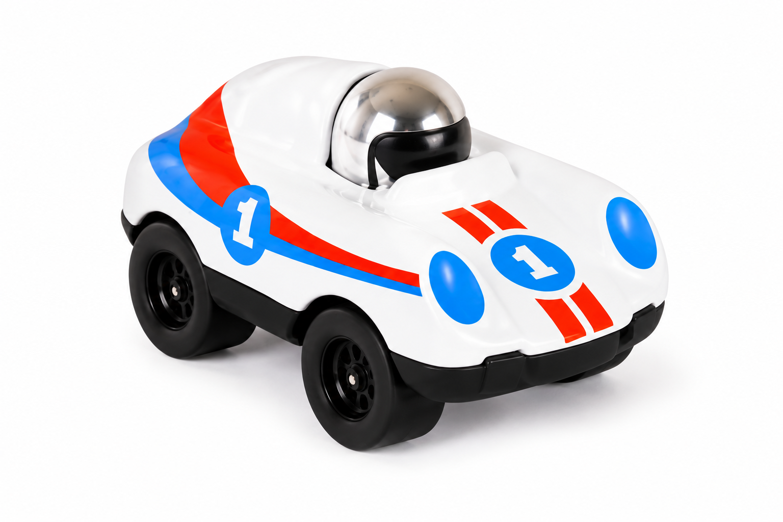 PRESTO RACERS Retro-Rennwagen mit manuellem Antrieb - Farbauswahl PRESTO RACERS Retro-Rennwagen mit manuellem Antrieb - Farbauswahl