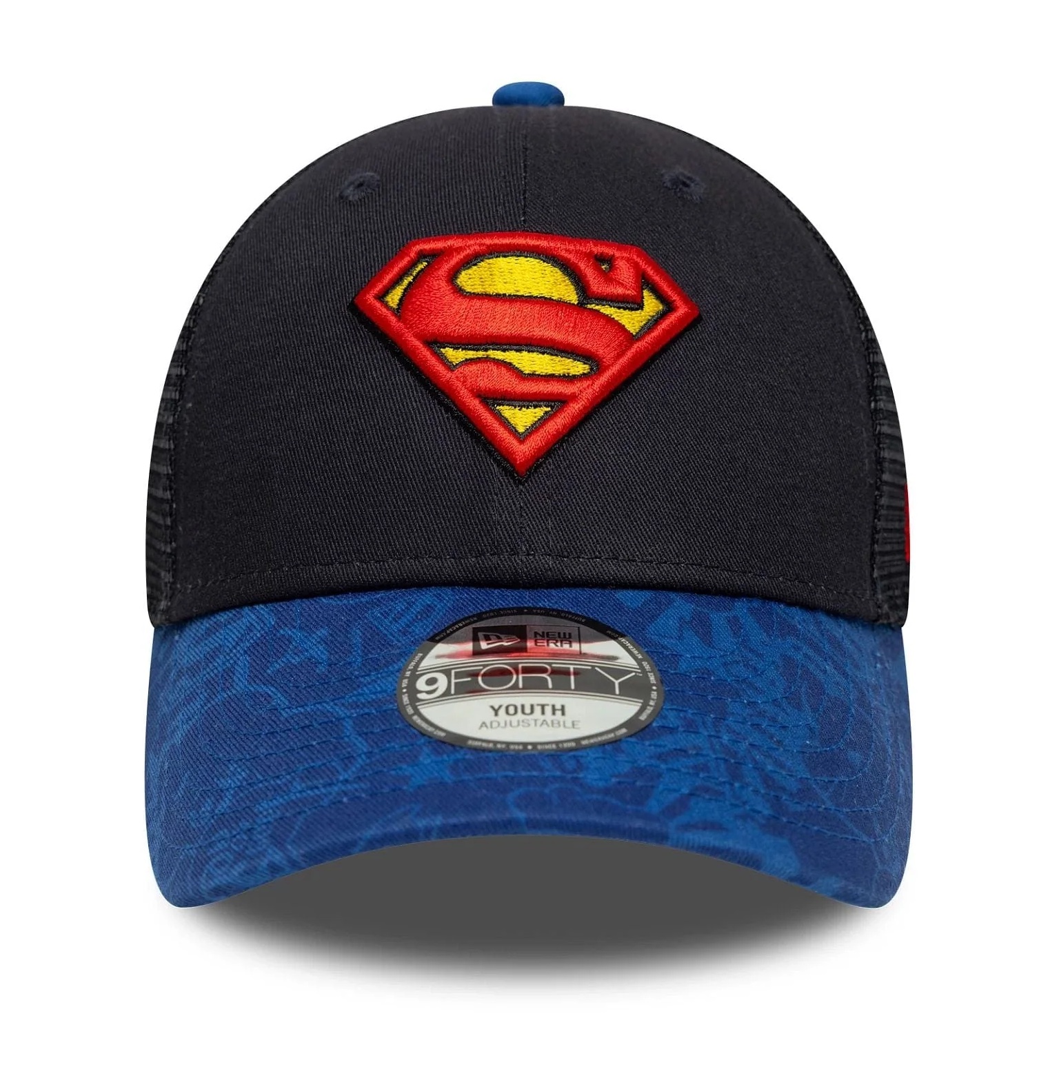 New Era Cap Kids DC 9FORTY Trucker Cap Superman New Era Cap Kids DC 9FORTY Trucker Cap Superman