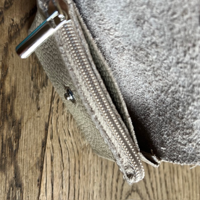 Soft Leder Geldbeutel - Taupe Beige - Klein 