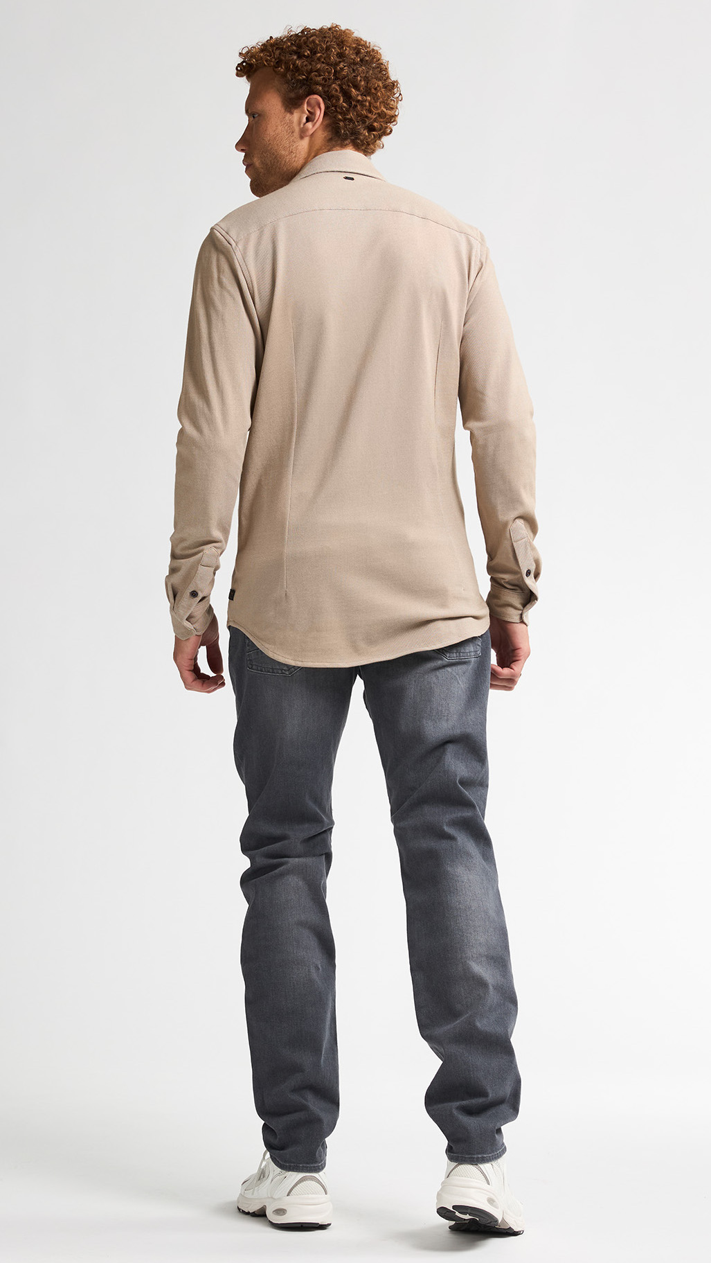 Petrol Industries Herren Hemd in Beige Petrol Industries Herren Hemd in Beige