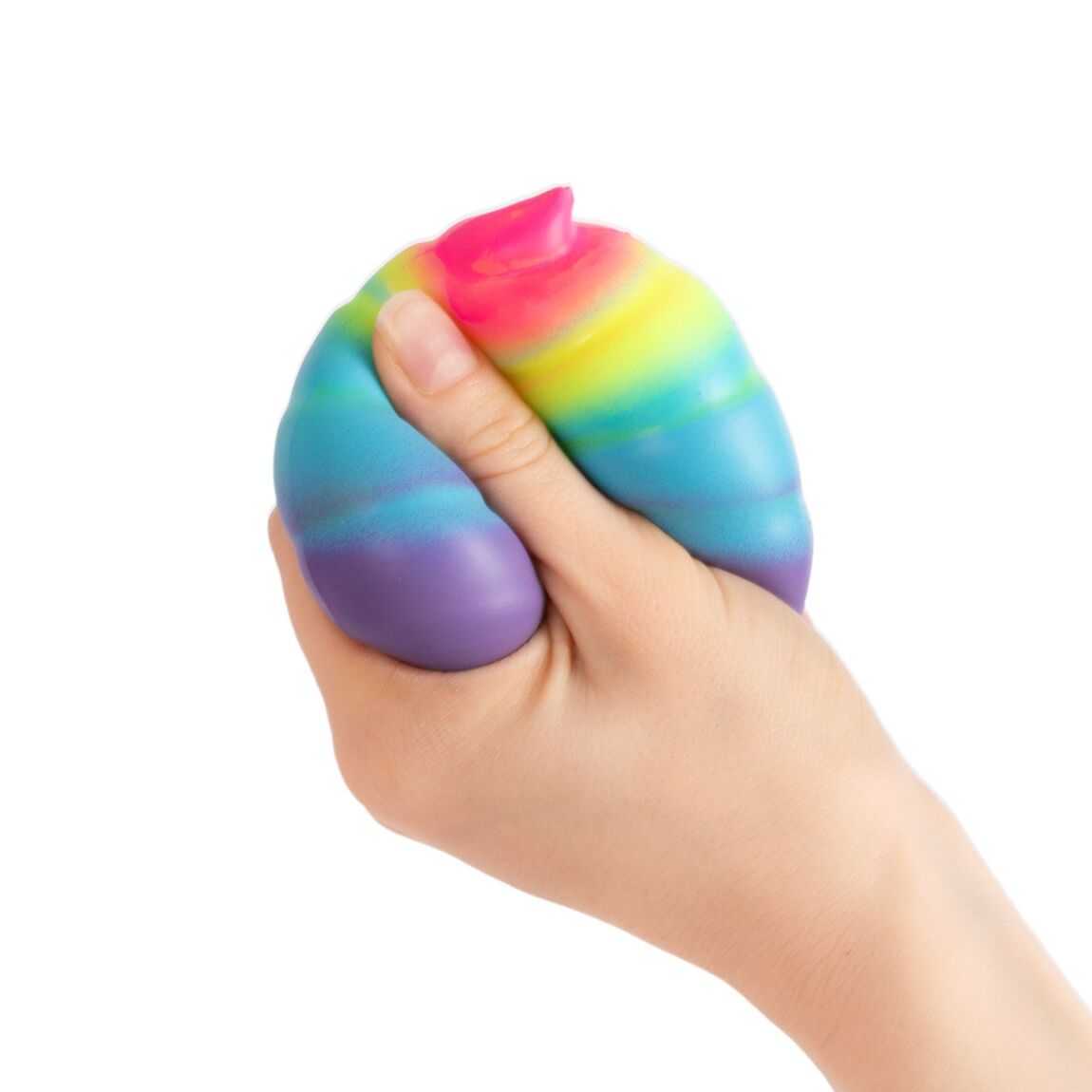 Trendhaus Anti-Stress Regenbogen Unicorn Poo - Supersofter Stresskiller