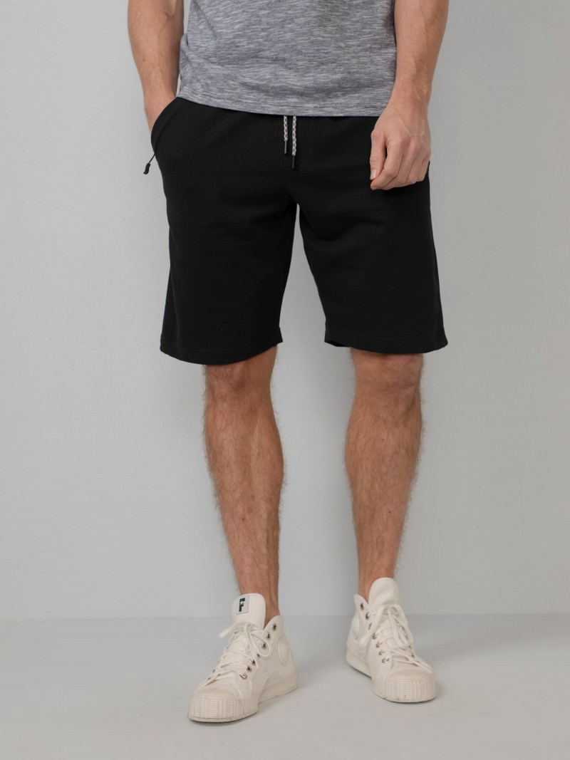 Petrol Industries Herren Jogging Short in Schwarz