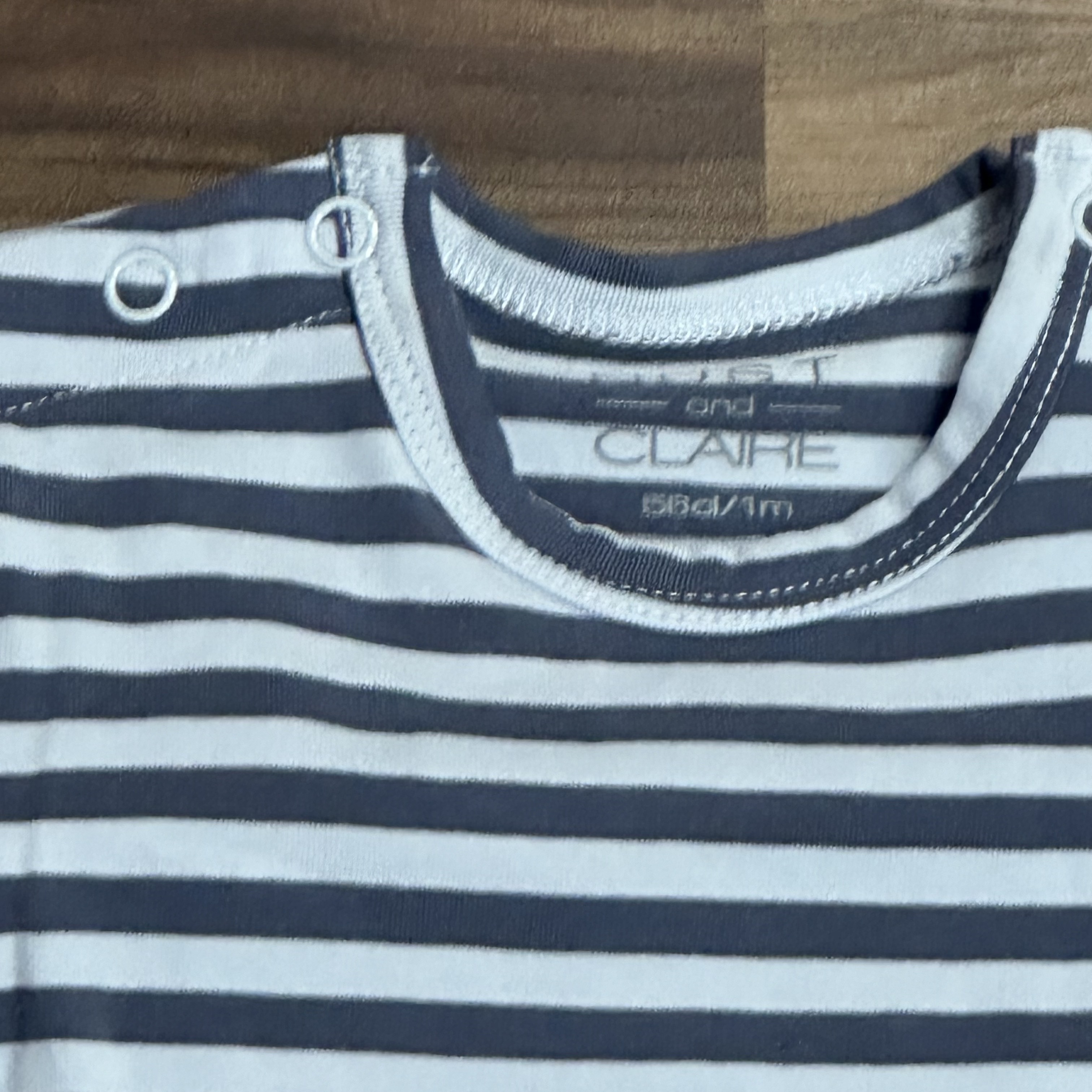 Hust & Claire Amar Langarm T-Shirt Blau Gestreift - SALE Hust & Claire Amar Langarm T-Shirt Blau Gestreift - SALE