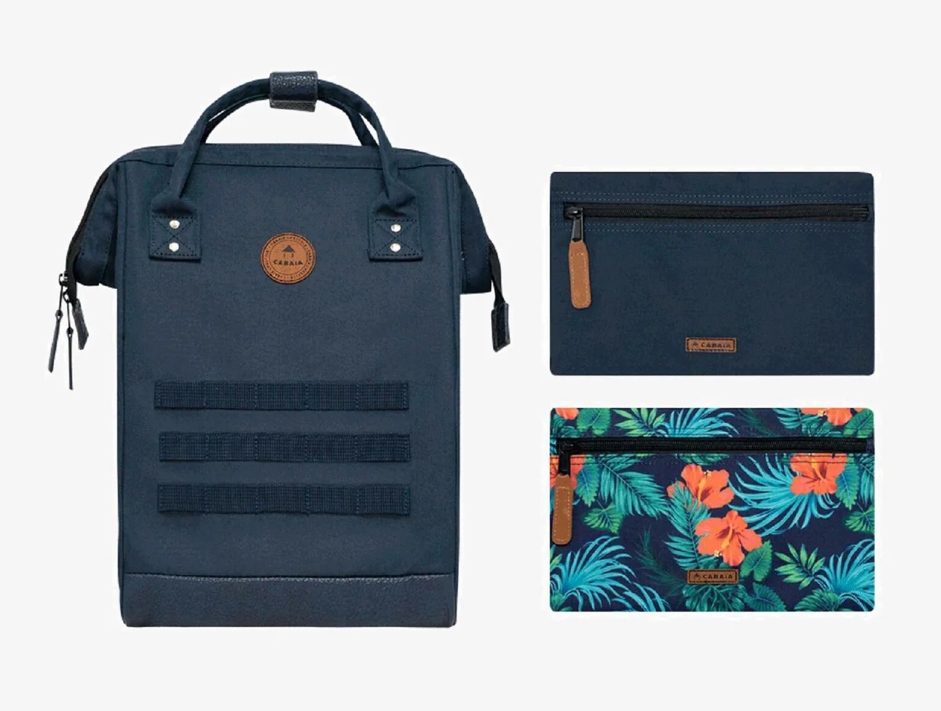 Cabaia Rucksack Medium Reykjavik mit Laptop-Fach in navy