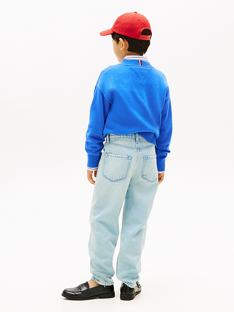 Tommy Hilfiger Archive Regular Jeans mit Fade-Effekt Hellblau