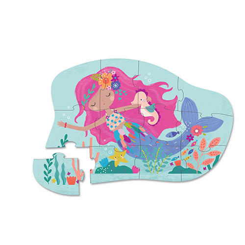 Crocodile Creek Puzzle - Mermaids - Meerjungfrauen -12 Teile