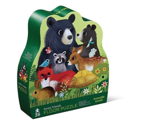 Crocodile Creek Floor Puzzle - Forest Friends - Wald Freunde - 36 Teile