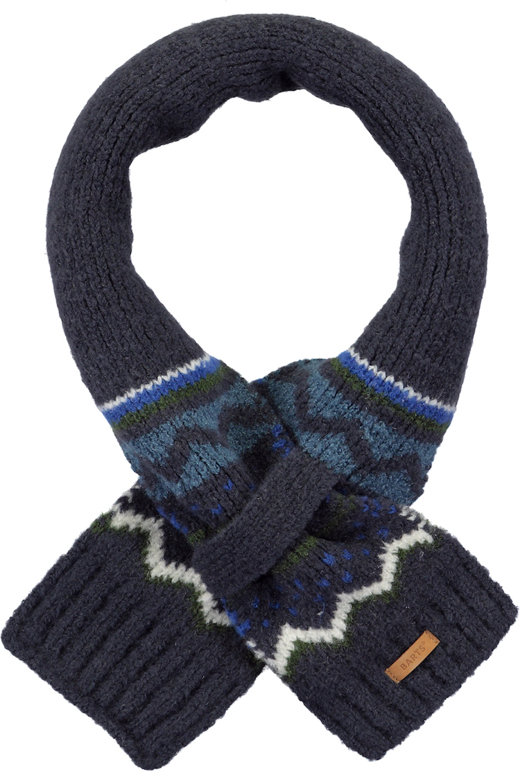 4648_Thumper-Scarf_03X2IV8BzQQT9sM Barts Baby Thumper Schal mit Norweger Muster in Marineblau