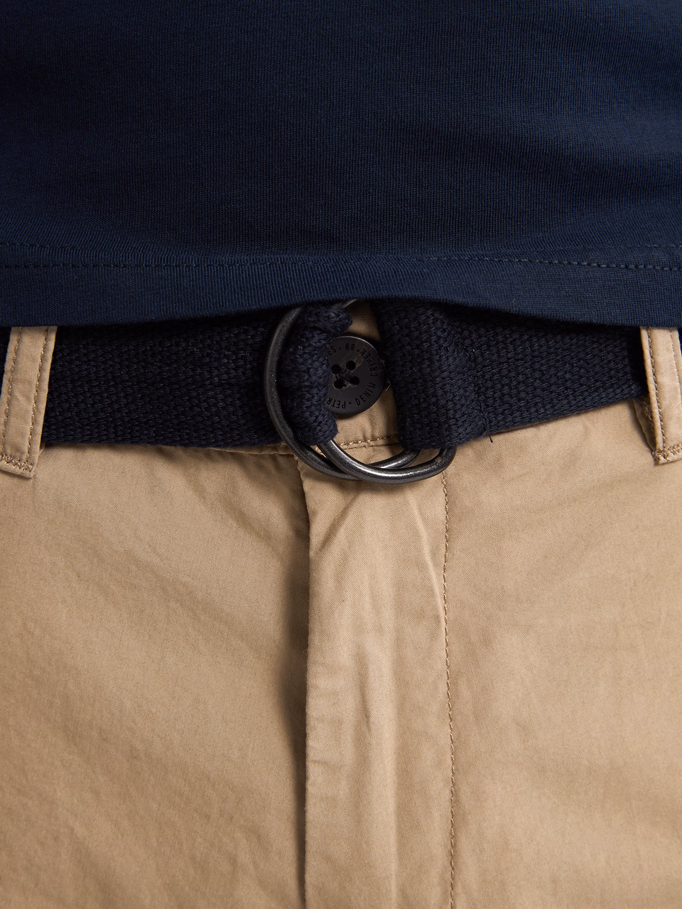 Petrol Industries Herren Chino Short in Light Tan Beige