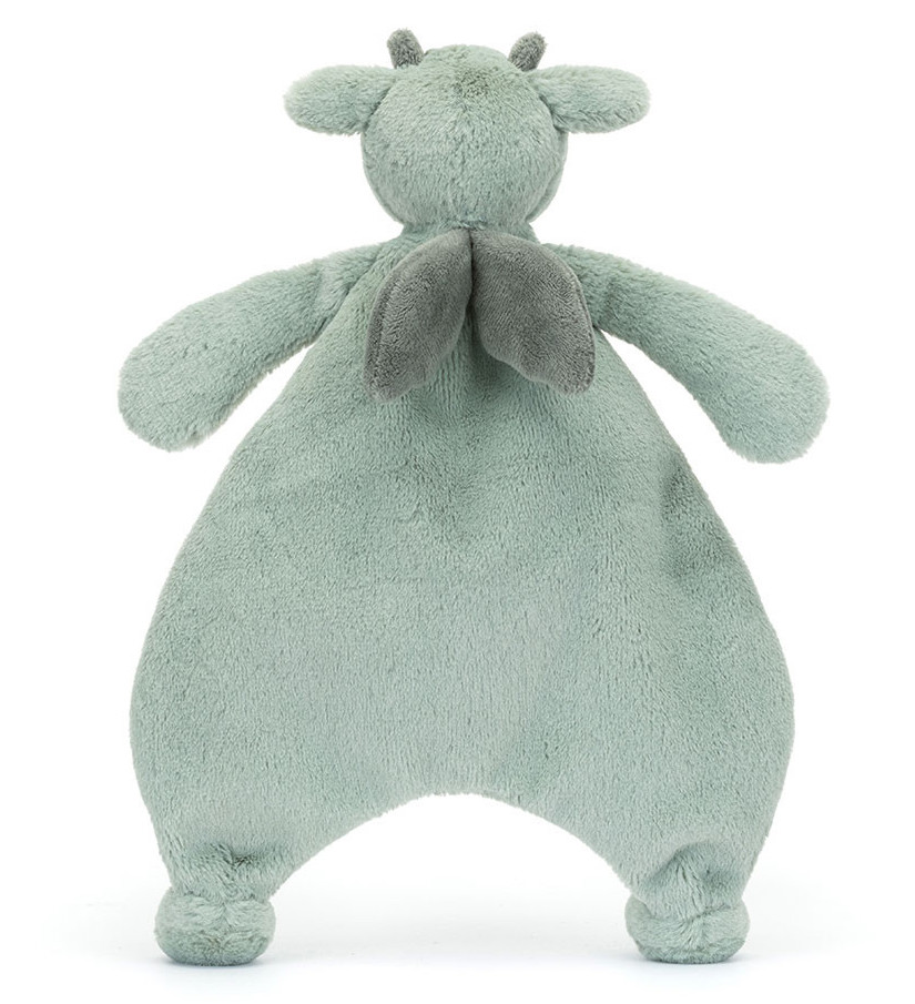 Jellycat Soother Bashful Dragon Comforter - Drache Schmusetuch 
