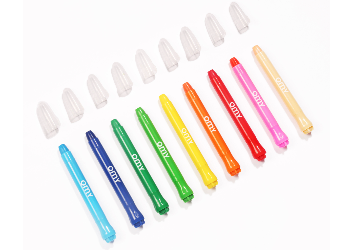 OMY Gel Stifte 9er-Set - für Aquarellbilder - Design & Play