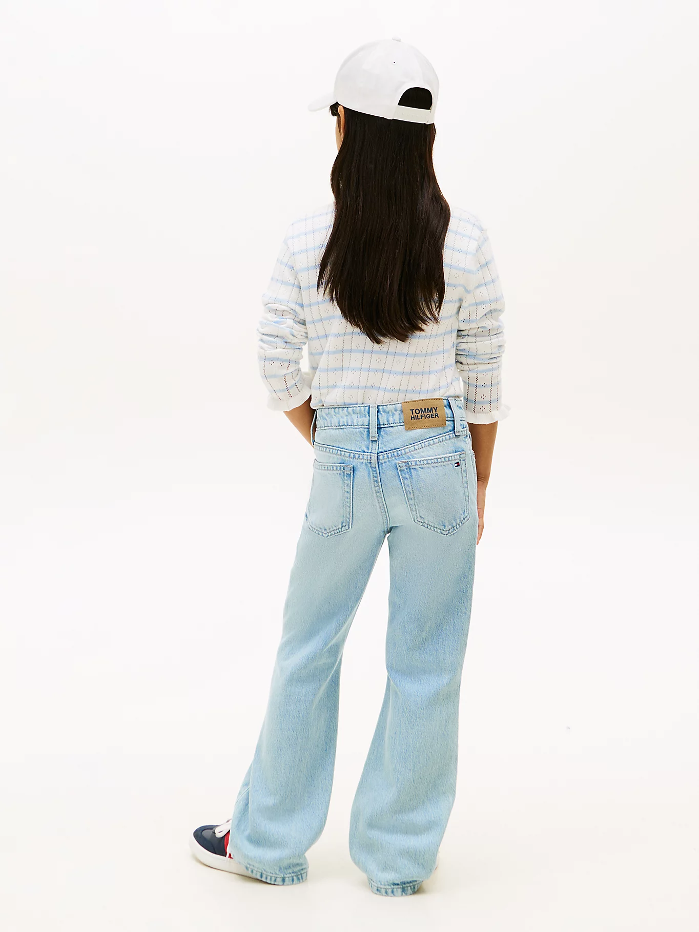 Tommy Hilfiger Mädchen Jeans in Flare Light Blue