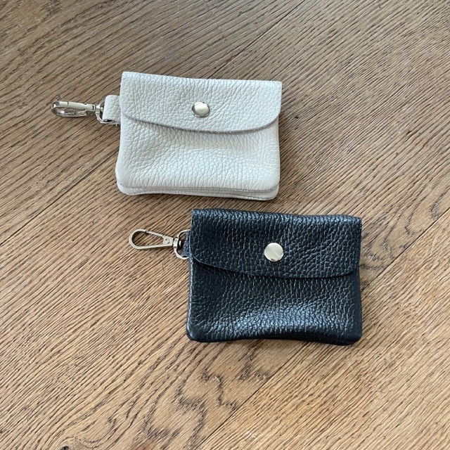 BFF Soft Leder Geldbeutel mit Clip Klein - Farbauswahl