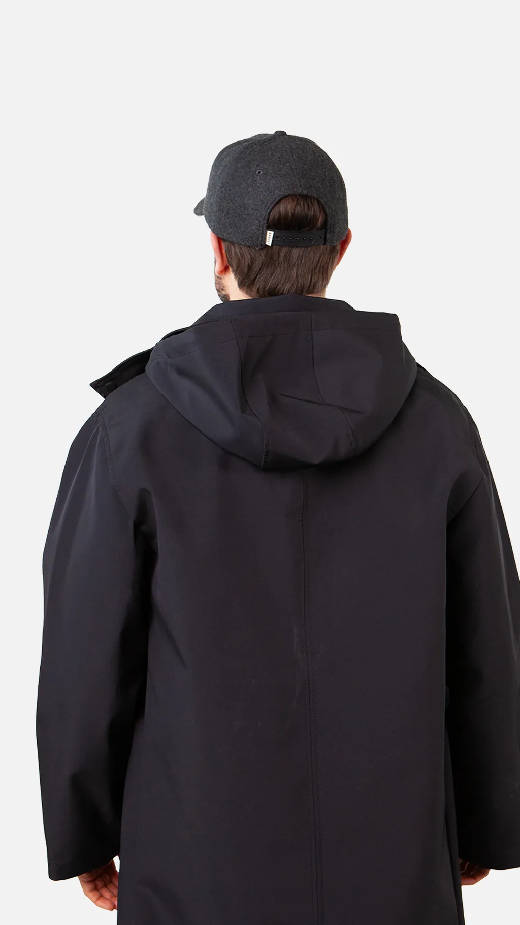 Barts Styvve Cap Wollmischung in Charcoal Schwarz - Größenverstellbar Barts Styvve Cap Wollmischung in Charcoal Schwarz - Größenverstellbar