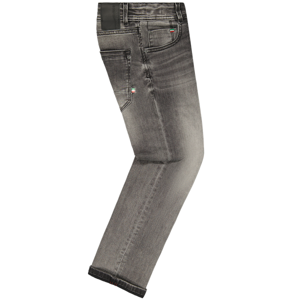AW23KBD42112_Baggio-Basic_Dark-Grey-Vintage_DETAIL1 Vingino Jeans Baggio Basic - Regular Fit Jog Jeans in Dark Grey Vintage