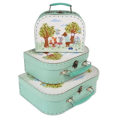 rex-london-koefferchen-set-of-3-woodland-friends Rex London Koffer - Woodland Animals - 3 Größen